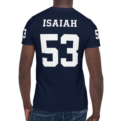 ISAIAH 53 – American Football Jersey Style T-Shirt