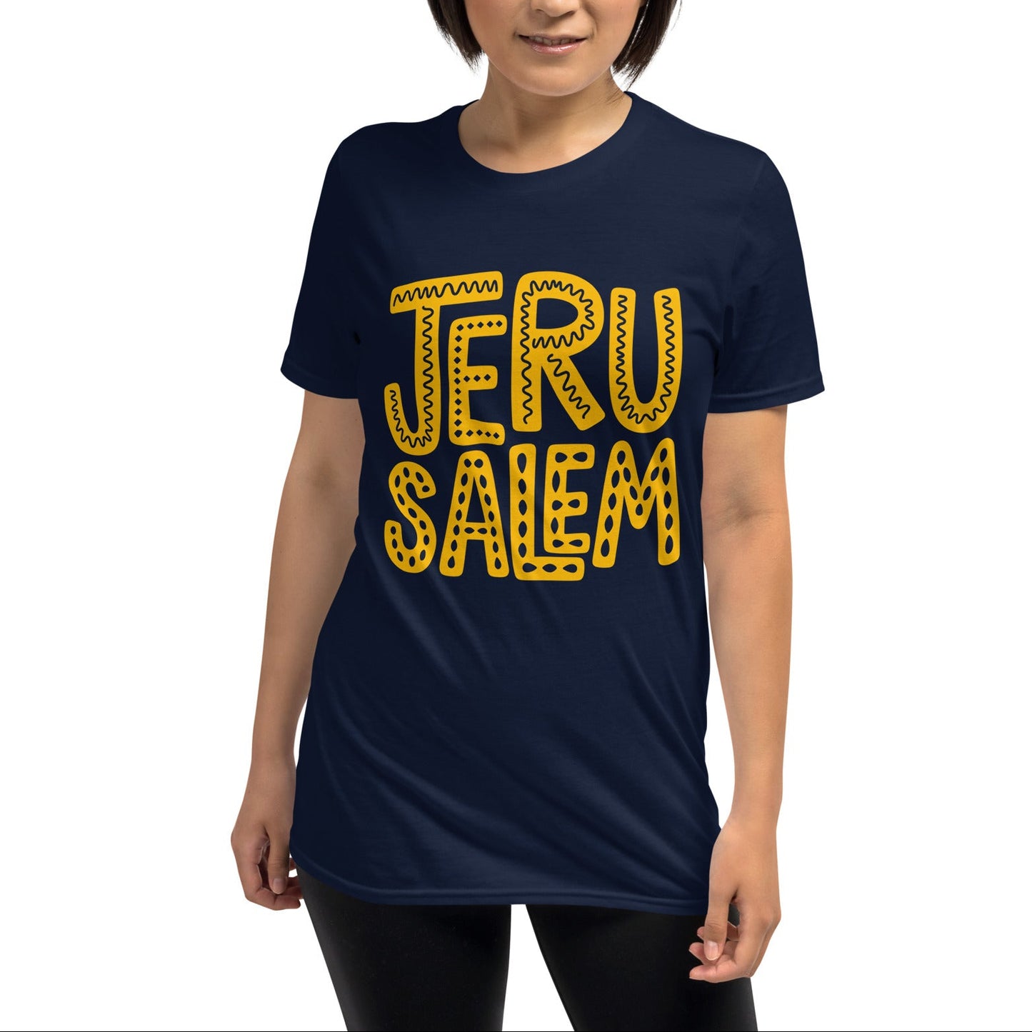 Jerusalem Handlettering T-Shirt | Typography Design