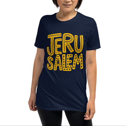 Jerusalem Handlettering T-Shirt | Typography Design