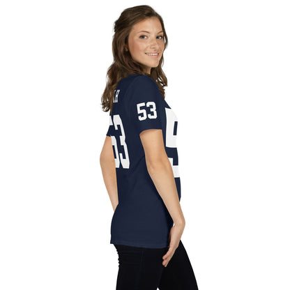 ISAIAH 53 – American Football Jersey Style T-Shirt