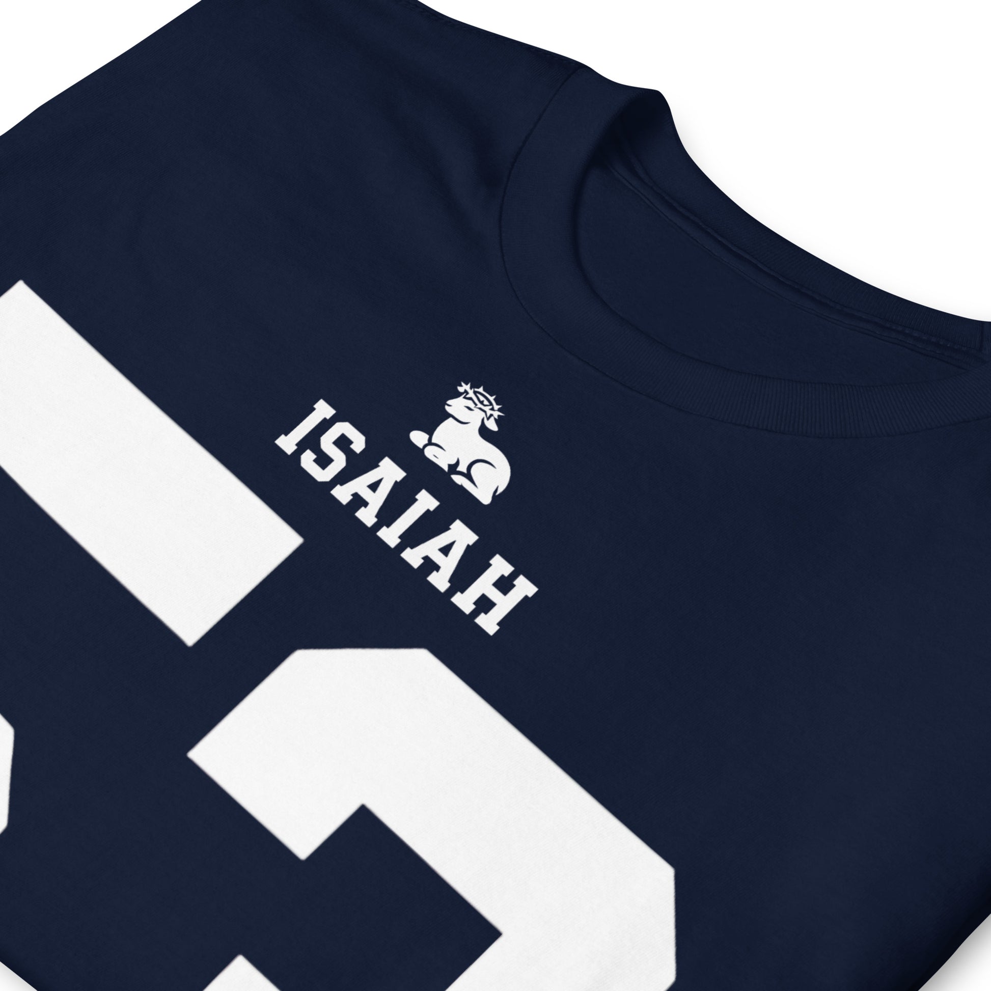 ISAIAH 53 – American Football Jersey Style T-Shirt