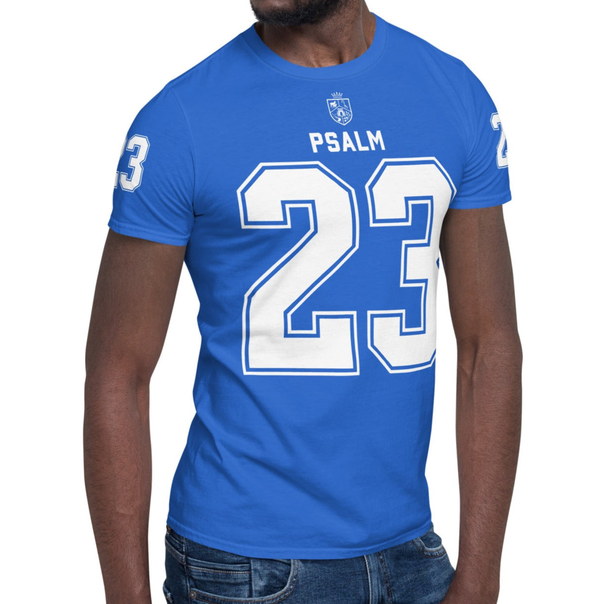 PSALM 23 - American Football Jersey Style T-Shirt