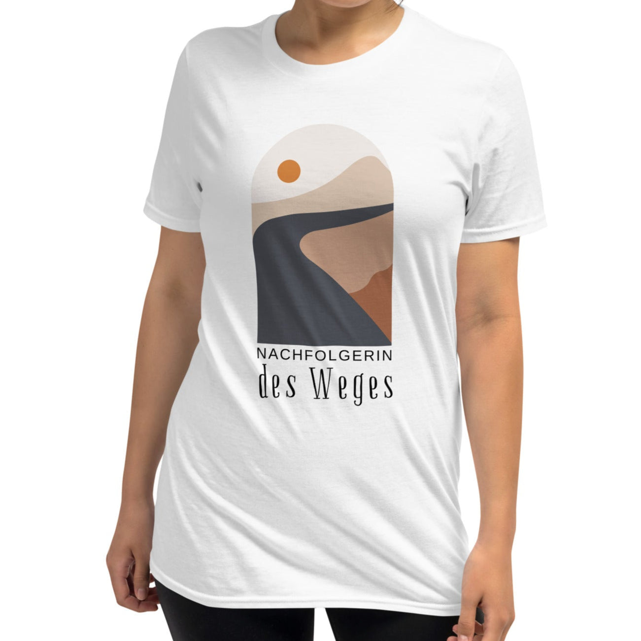 Nachfolgerin des Weges – T-Shirt im Boho-Design mit spiritueller Botschaft