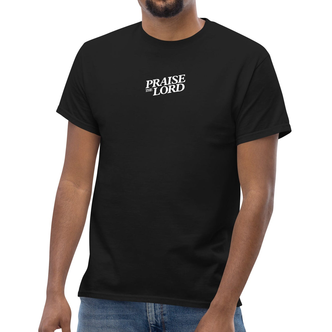 Praise the Lord – Unisex T-Shirt with front and back print