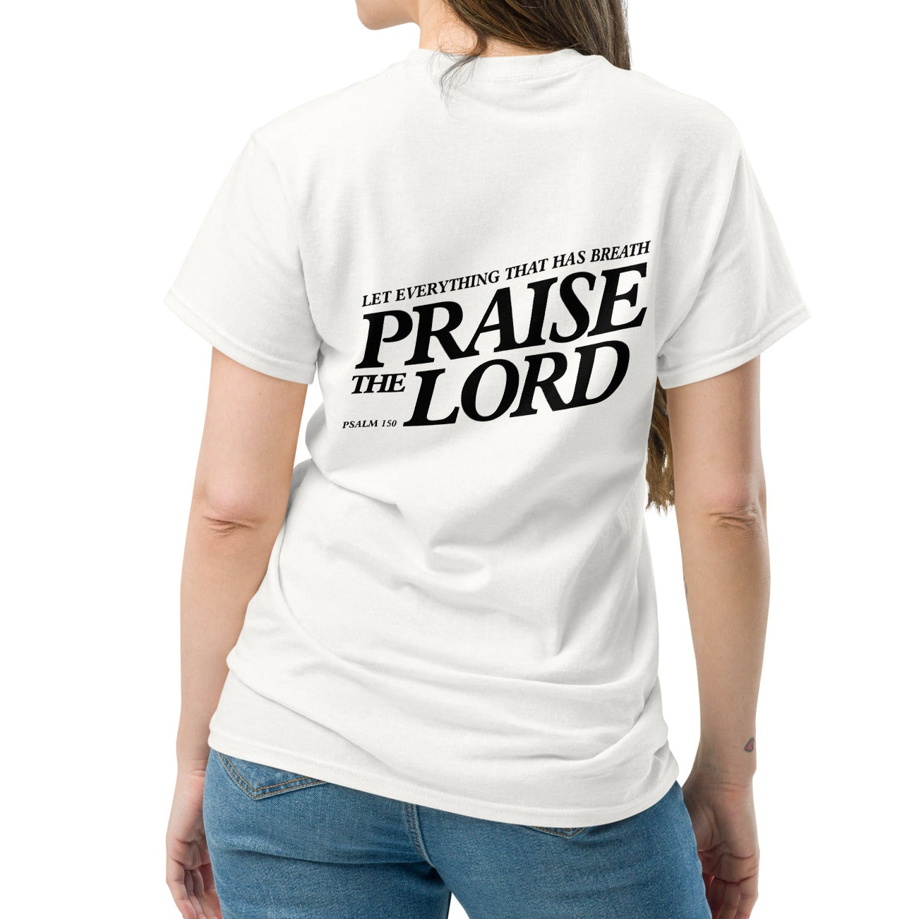 Praise the Lord – Unisex T-Shirt with front and back print