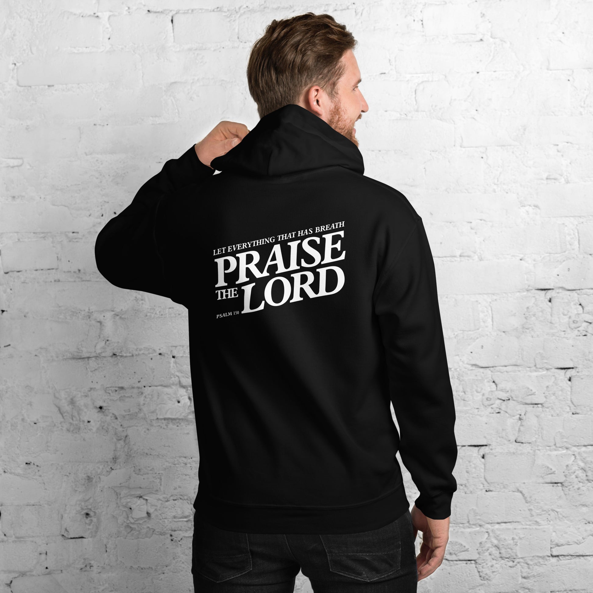 Praise the Lord – Unisex Heavy Blend Hoodie – Front and back print