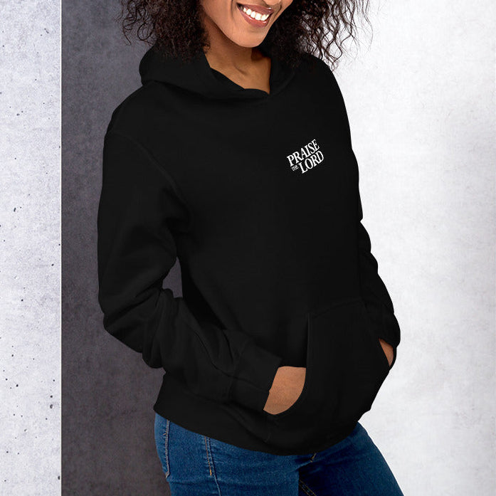 Praise the Lord – Unisex Heavy Blend Hoodie – Front and back print