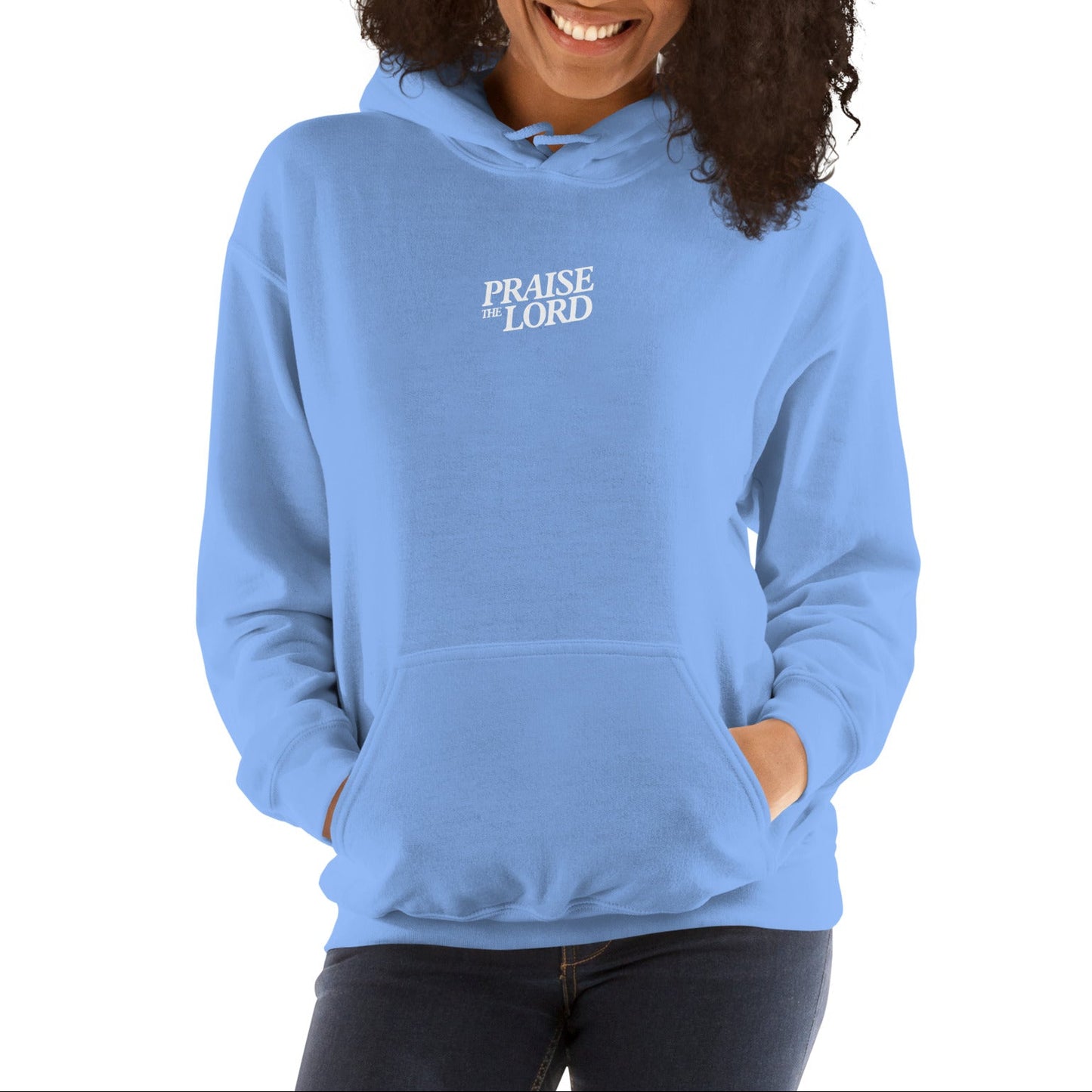 Praise the Lord – Unisex Heavy Blend Hoodie – Front and back print
