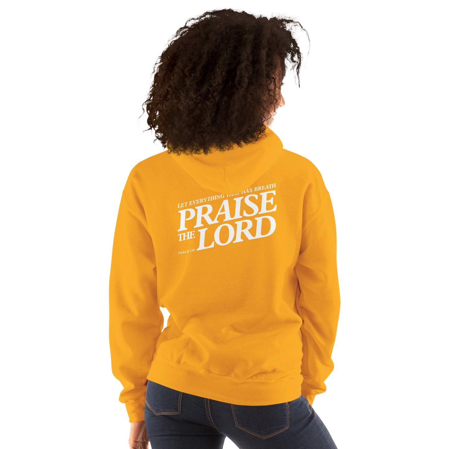 Praise the Lord – Unisex Heavy Blend Hoodie – Front and back print