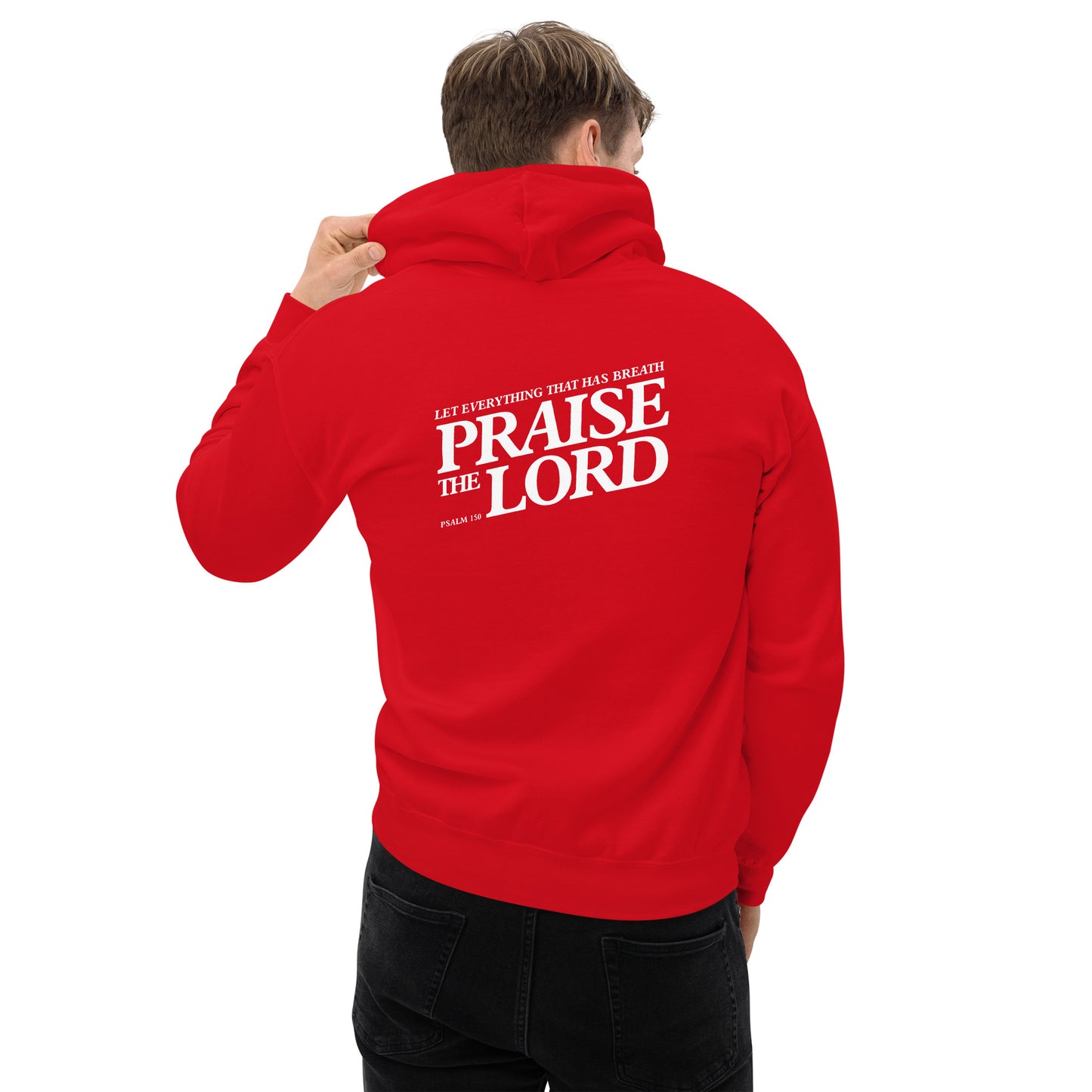Praise the Lord – Unisex Heavy Blend Hoodie – Front and back print