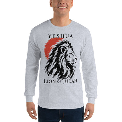 Yeshua Lion of Judah Long Sleeve T-Shirt