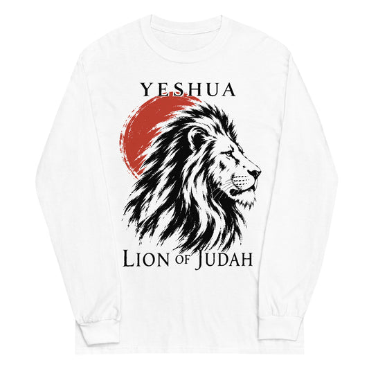Yeshua Lion of Judah Long Sleeve T-Shirt