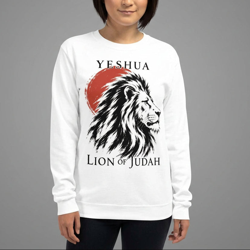 Yeshua Lion of Judah Long Sleeve T-Shirt