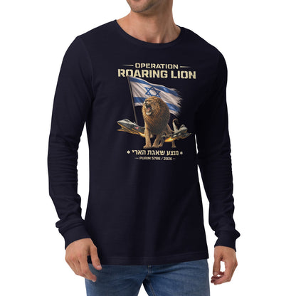 Operation Roaring Lion – Unisex-Longsleeve