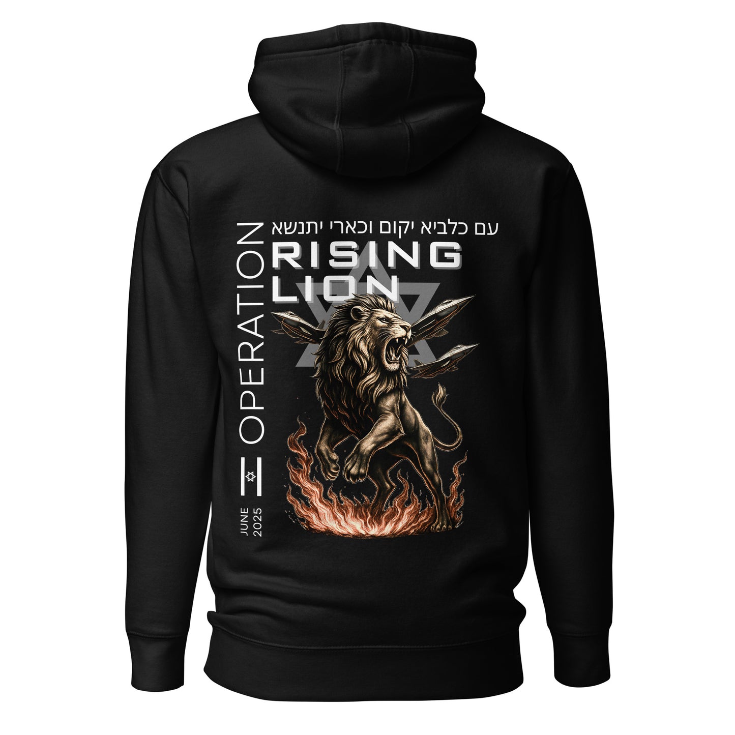 Operation Rising Lion | Herren-Hoodie