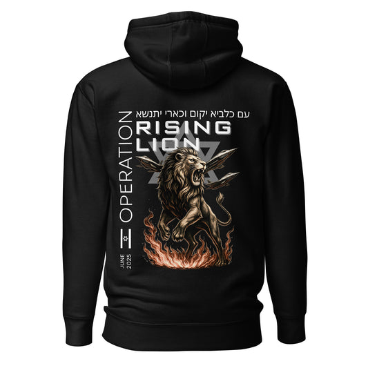 Operation Rising Lion | Herren-Hoodie