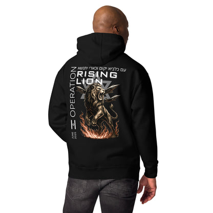 Operation Rising Lion | Herren-Hoodie