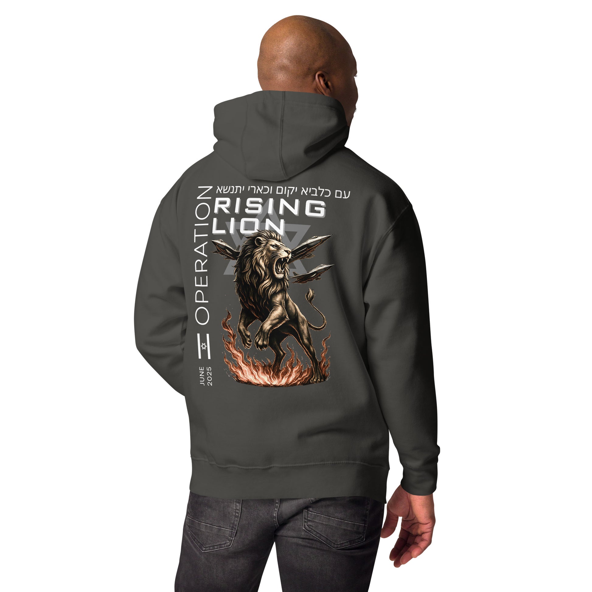 Operation Rising Lion | Herren-Hoodie
