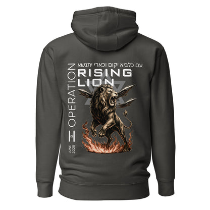 Operation Rising Lion | Herren-Hoodie