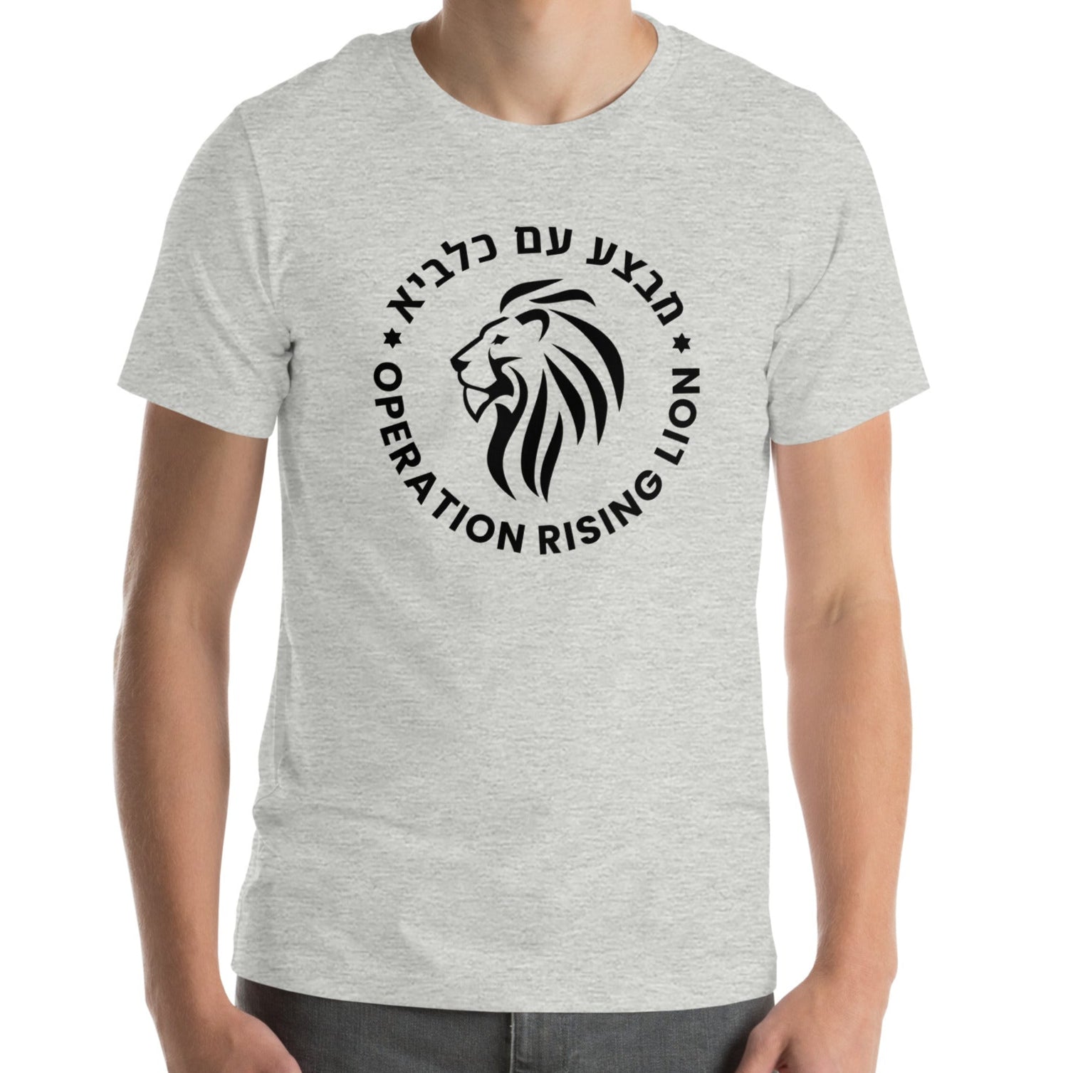 Löwenemblem – Operation Rising Lion – T-Shirt