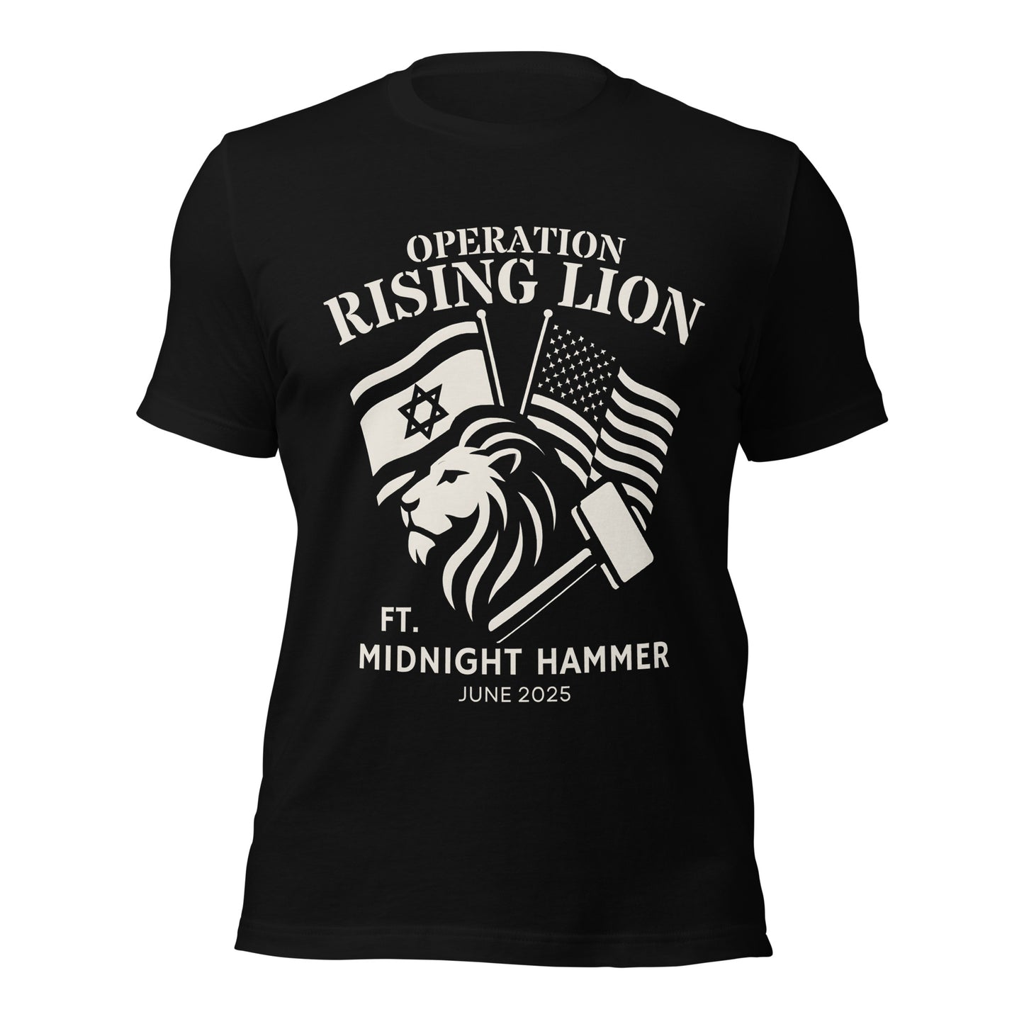 Operation Rising Lion ft. Operation Midnight Hammer - Herren T-Shirt