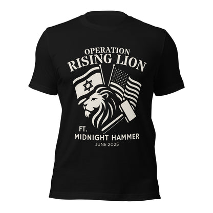 Operation Rising Lion ft. Operation Midnight Hammer - Herren T-Shirt