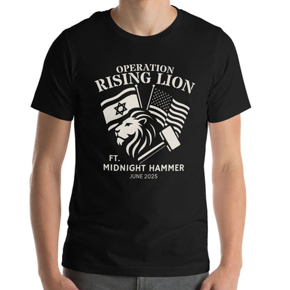 Operation Rising Lion ft. Operation Midnight Hammer - Herren T-Shirt