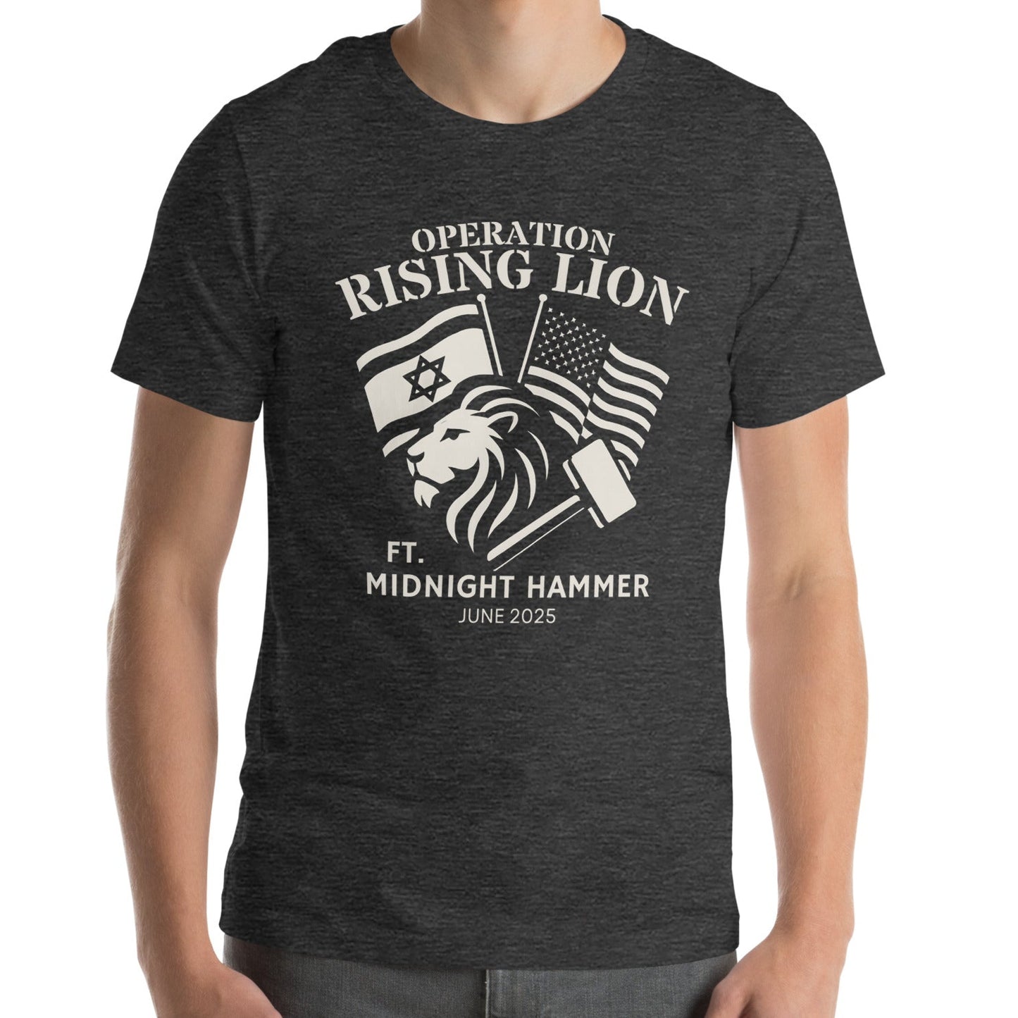 Operation Rising Lion ft. Operation Midnight Hammer - Herren T-Shirt