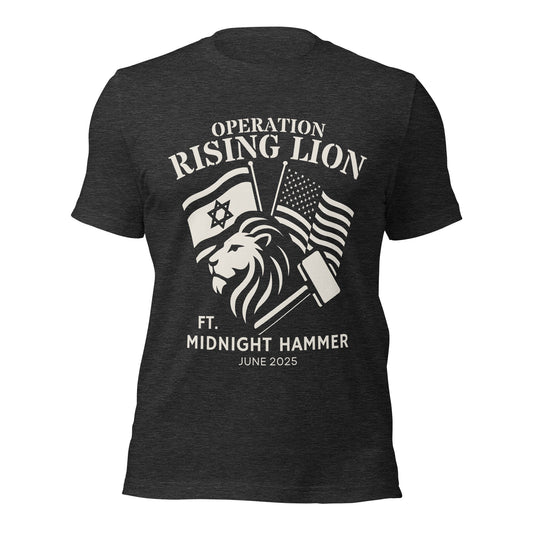 Operation Rising Lion ft. Operation Midnight Hammer - Herren T-Shirt