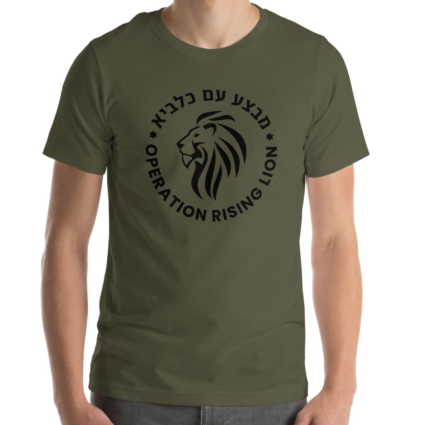 Löwenemblem – Operation Rising Lion – T-Shirt