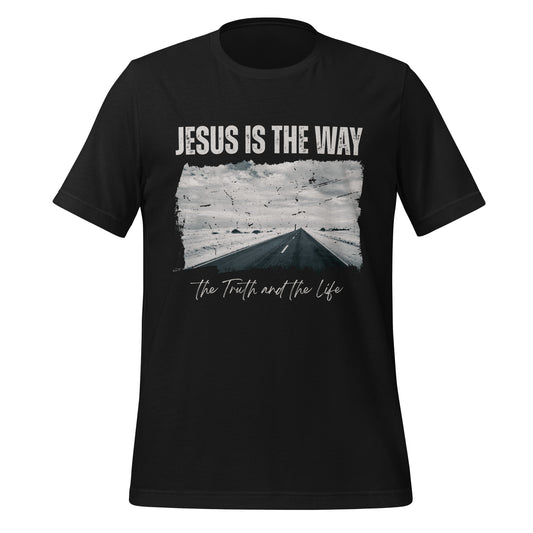 Jesus is the Way | Faith Statement T-Shirt - 100% Baumwolle