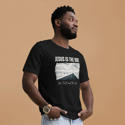 Jesus is the Way | Faith Statement T-Shirt - 100% Baumwolle