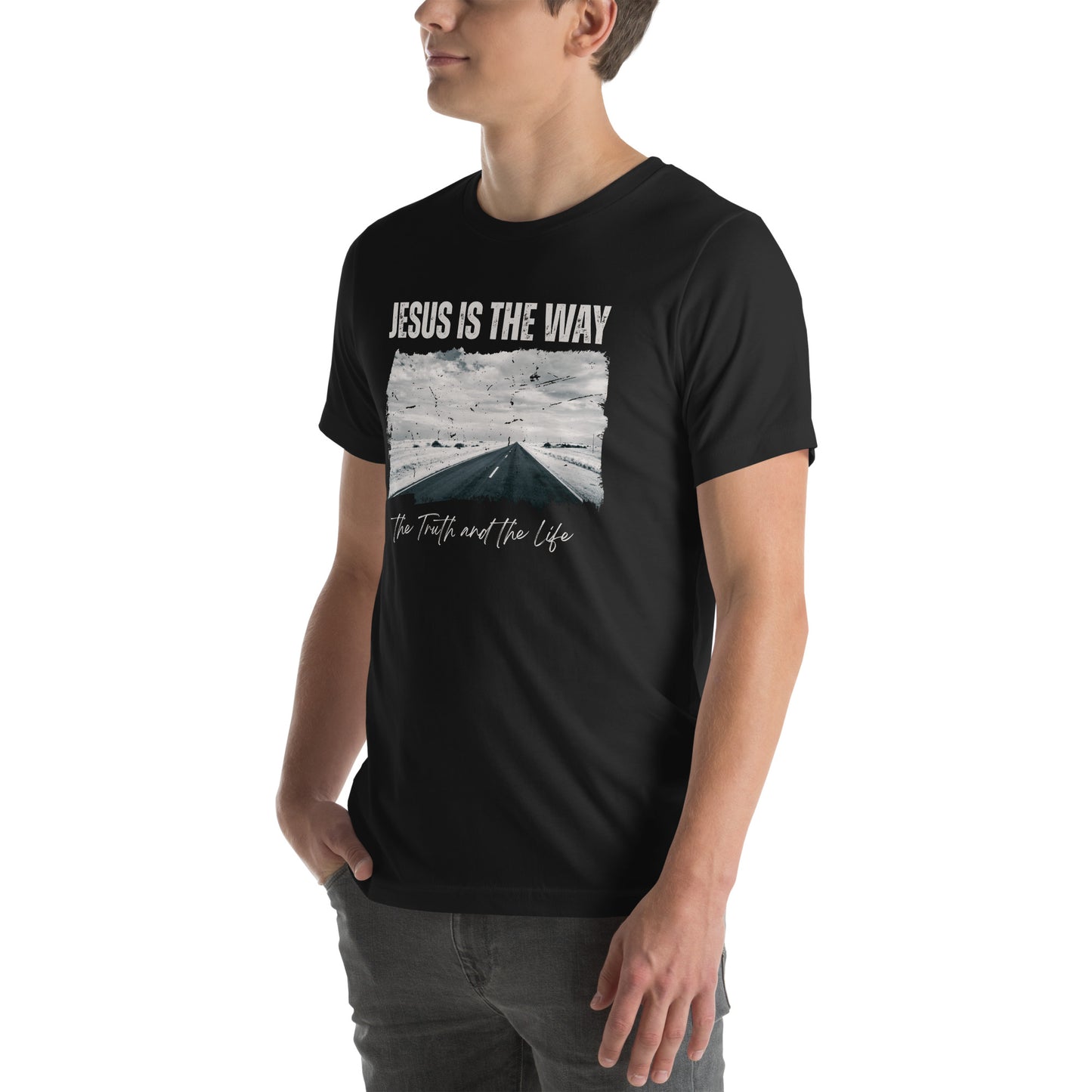 Jesus is the Way | Faith Statement T-Shirt - 100% Baumwolle