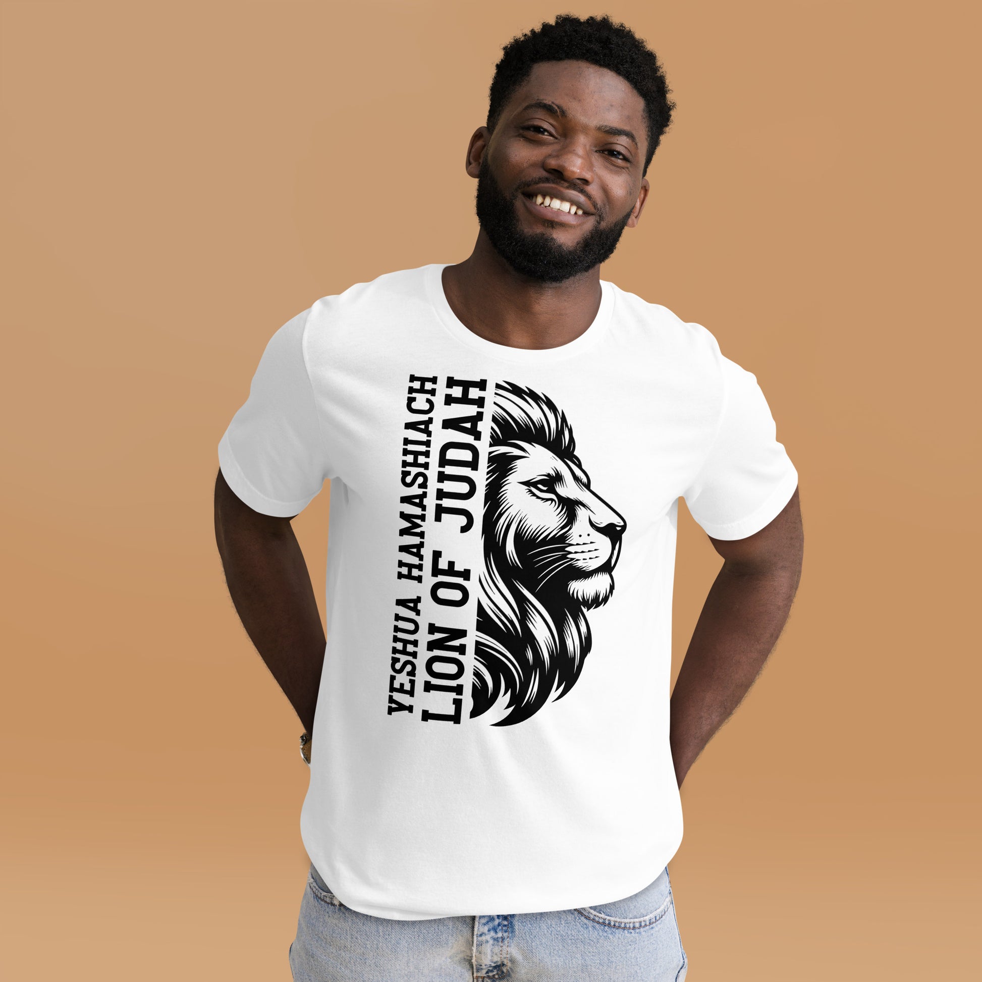 Yeshua HaMashiach LION OF JUDAH | Unisex T-Shirt | 100% Baumwolle