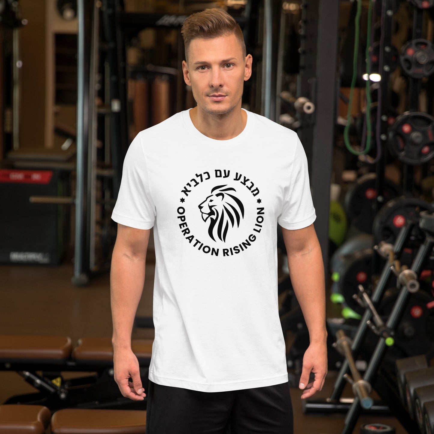 Löwenemblem – Operation Rising Lion – T-Shirt