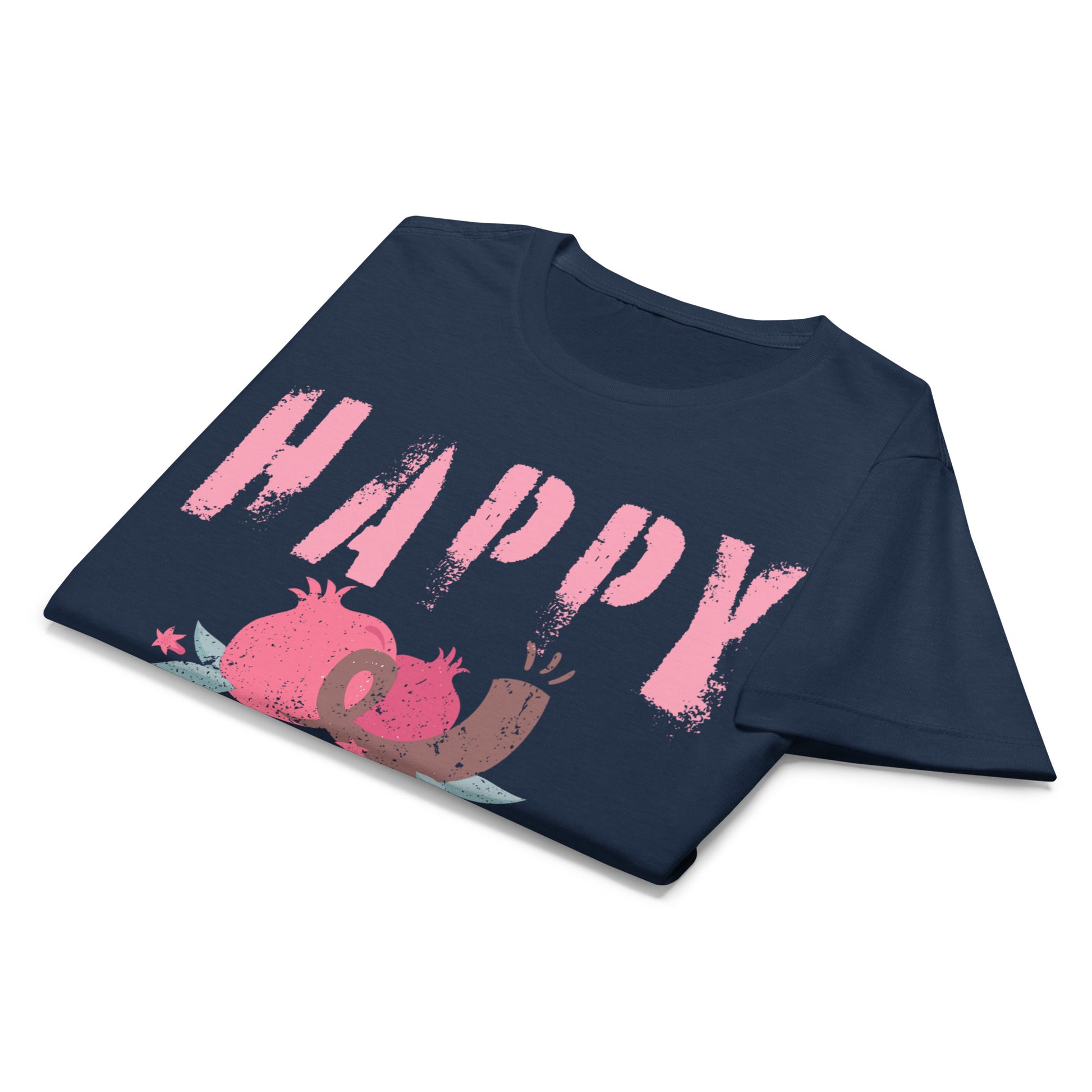 Happy Rosh HaShanah - Schofar & Granatäpfel - Damen-T-Shirt